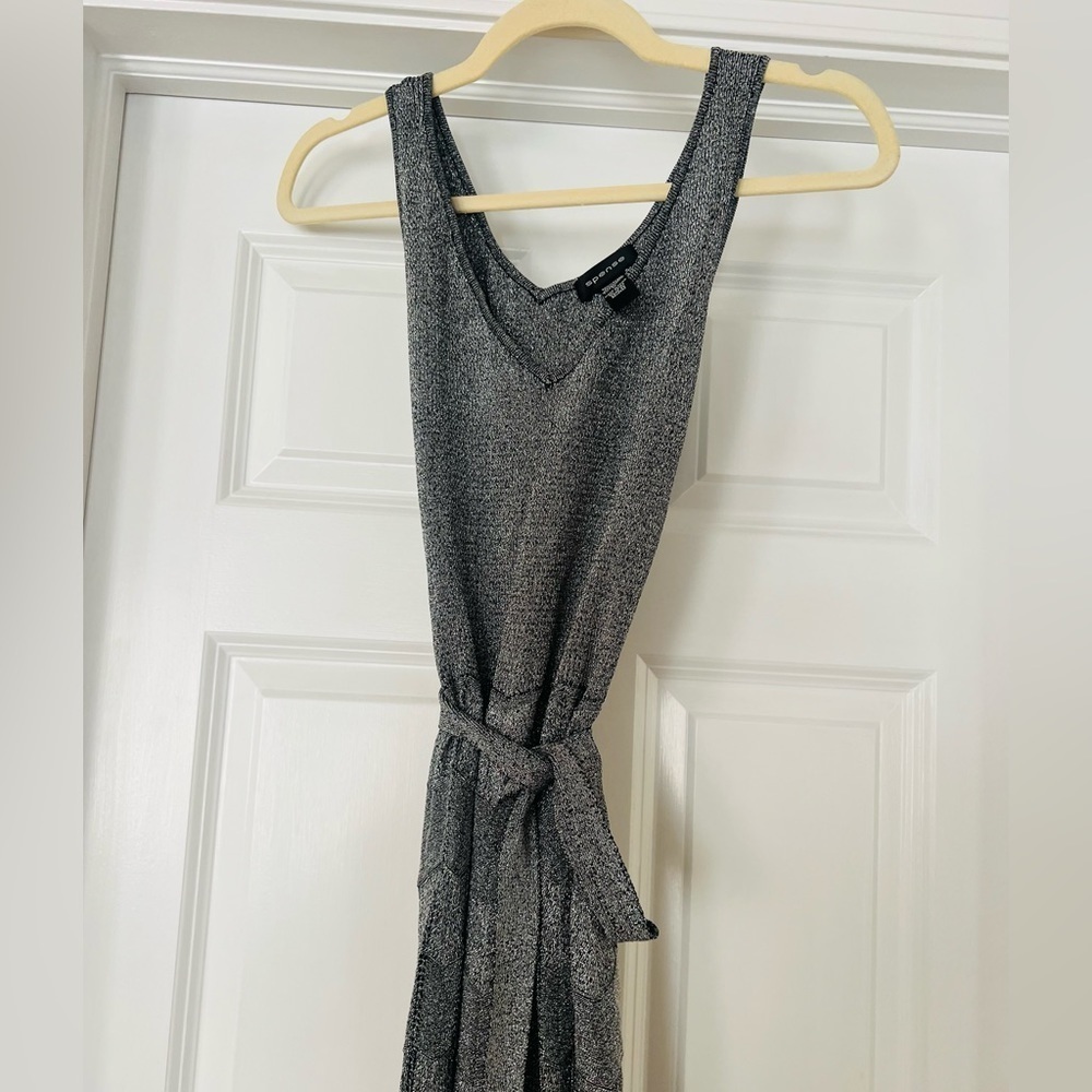 Holiday silver metallic (hard to see in photos) by Spence size medium - Picture 9 of 9